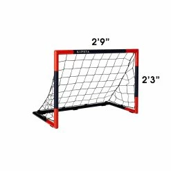 Kipsta Basketball SG 500 Size 5 Football Goal - Navy/Vermilion Red