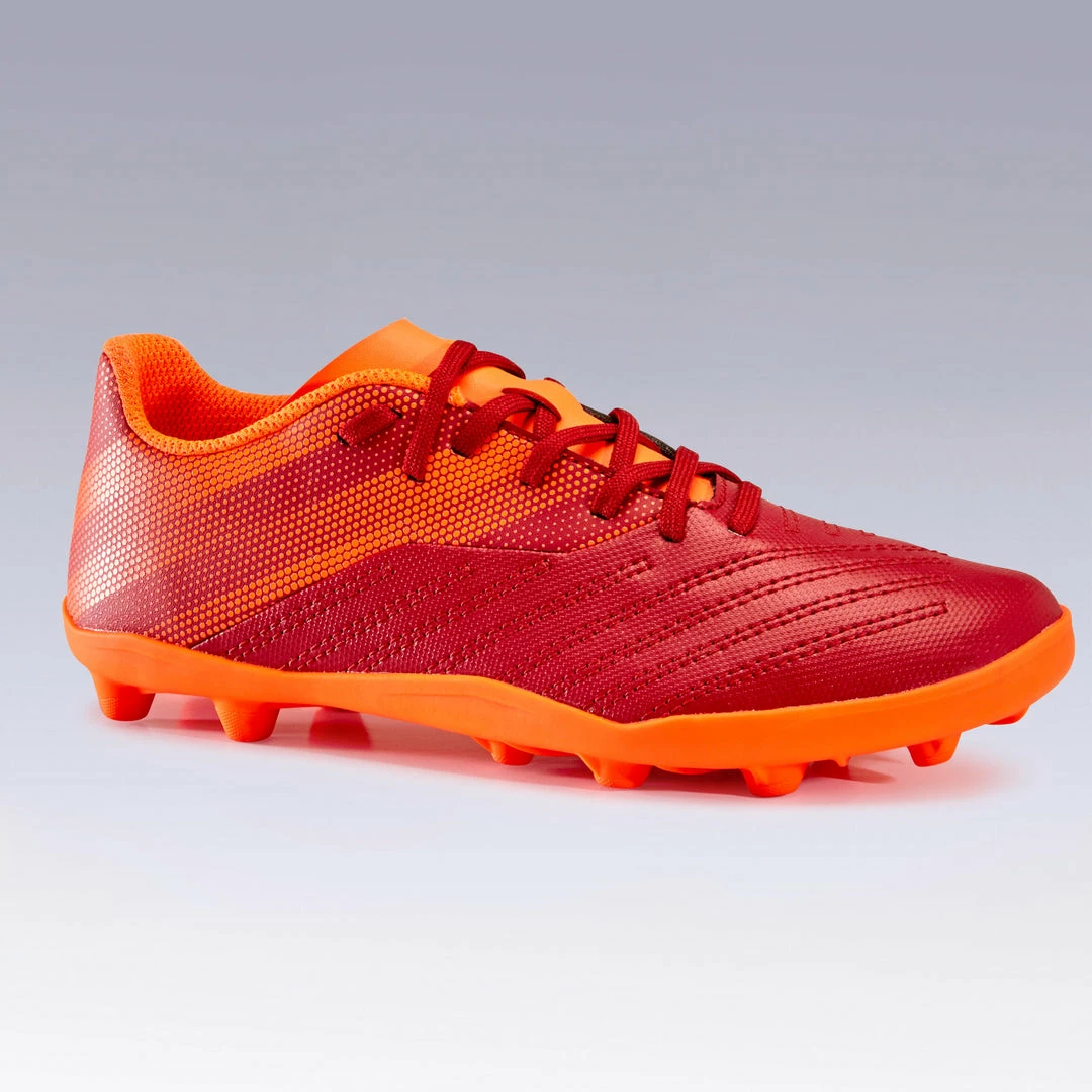 Outlet โค๏ธ Kipsta Agility 140 FG Firm Ground Lace-Up Soccer Cleats Kids' ๐ 6 Kipsta Agility 140 FG Firm Ground Lace-Up Soccer Cleats Kids'