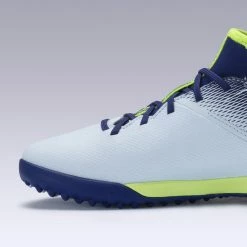 Kipsta Agility 500 Hard Pitch High-Top Soccer Shoes Kids'