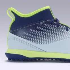 Kipsta Agility 500 Hard Pitch High-Top Soccer Shoes Kids'