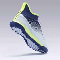 Kipsta Agility 500 Hard Pitch High-Top Soccer Shoes Kids'