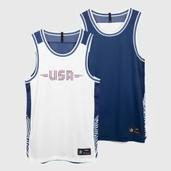Tarmak Basketball T500R Reversible Sleeveless T-Shirt