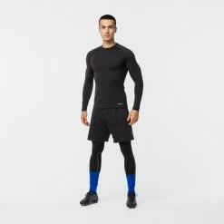 Kipsta Keepcomfort Long Sleeve Soccer Base Layer Top Unisex Basketball