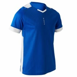 Kipsta Kids' Soccer Short-Sleeved Shirt F500